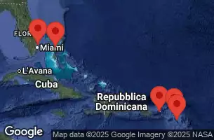 RCC ALLURE OF THE SEAS - itinerár  8 nocí odchod z FORT LAUDERDALE, FLORIDA dňa 30/05/2026 - FORT LAUDERDALE, FLORIDA, CRUISING, Basseterre, Saint Kitts and Nevis, Philipsburg, Sint Maarten, Charlotte Amalie, Saint Thomas, Perfect Day at CocoCay, Bahamas