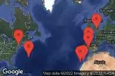 SOUTHAMPTON, ENGLAND, CRUISING, VIGO, SPAIN, LISBON, PORTUGAL, LANZAROTE, CANARY ISLANDS, TENERIFE, CANARY ISLANDS, KINGS WHARF, BERMUDA, Cape Liberty, NJC