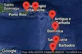 SAN JUAN, PUERTO RICO, TORTOLA, B.V.I., ST. JOHNS, ANTIGUA, ST. GEORGE'S, GRENADA, KINGSTOWN, ST. VINCENT, ROSEAU, DOMINICA, CRUISING