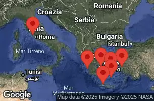 RCC BRILLIANCE OF THE SEAS - itinerár  7 nocí odchod z ATHENS, PIRAEUS, GREECE dňa 20/07/2026 - Athens, Piraeus, Greece, MYKONOS, GREECE, Ephesus, Kusadasi, Turkey, SANTORINI, GREECE, Chania, Souda, Crete, Greece, KATAKOLON, GREECE, CRUISING, Civitavecchia, Italy