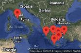 Athens, Piraeus, Greece, MYKONOS, GREECE, Ephesus, Kusadasi, Turkey, SANTORINI, GREECE, Chania, Souda, Crete, Greece, KATAKOLON, GREECE, CRUISING, Civitavecchia, Italy