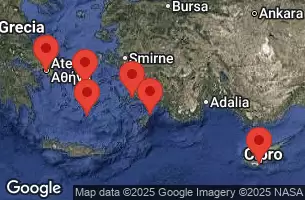 RCC BRILLIANCE OF THE SEAS - itinerár  7 nocí odchod z ATHENS, PIRAEUS, GREECE dňa 13/07/2026 - Athens, Piraeus, Greece, RHODES, GREECE, LIMASSOL, CYPRUS, CRUISING, BODRUM, TURKEY, SANTORINI, GREECE, MYKONOS, GREECE