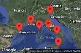 BARCELONA, SPAIN, Provence, Toulon, France, AJACCIO, CORSICA, Civitavecchia, Italy, Amalfi Coast, Salerno, Italy, CATANIA, SICILY, ITALY, CRUISING, Venice, Ravenna, Italy
