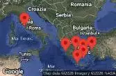 Athens, Piraeus, Greece, MYKONOS, GREECE, Ephesus, Kusadasi, Turkey, SANTORINI, GREECE, Chania, Souda, Crete, Greece, KATAKOLON, GREECE, CRUISING, Civitavecchia, Italy