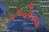 BARCELONA, SPAIN, Provence, Toulon, France, AJACCIO, CORSICA, Civitavecchia, Italy, Amalfi Coast, Salerno, Italy, Sicily, Messina, Italy, CRUISING, Venice, Ravenna, Italy