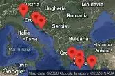 Athens, Piraeus, Greece, RHODES, GREECE, MYKONOS, GREECE, SANTORINI, GREECE, CRUISING, SPLIT, CROATIA, ZADAR, CROATIA, Venice, Ravenna, Italy