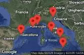 BARCELONA, SPAIN, Provence, Toulon, France, Nice, Villefranche, France, Civitavecchia, Italy, Amalfi Coast, Salerno, Italy, Sicily, Messina, Italy, CRUISING, Venice, Ravenna, Italy