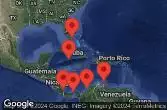 MIAMI, FLORIDA, CRUISING, PUERTO LIMON, COSTA RICA, COLON, PANAMA, CARTAGENA, COLOMBIA, ORANJESTAD, ARUBA, GEORGE TOWN, GRAND CAYMAN
