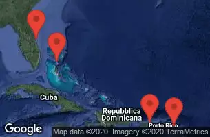 PORT CANAVERAL, FLORIDA, CRUISING, PHILIPSBURG, ST. MAARTEN, SAN JUAN, PUERTO RICO, PERFECT DAY COCOCAY -  BAHAMAS