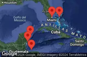 MIAMI, FLORIDA, CRUISING, COSTA MAYA, MEXICO, ROATAN, HONDURAS, COZUMEL, MEXICO, PERFECT DAY COCOCAY -  BAHAMAS