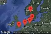 SOUTHAMPTON, ENGLAND, CRUISING, OSLO, NORWAY, COPENHAGEN, DENMARK, HAMBURG, GERMANY, AMSTERDAM(ROTTERDAM),HOLLAND