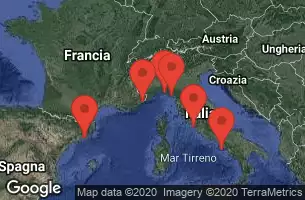 BARCELONA, SPAIN, NICE (VILLEFRANCHE), FRANCE, PORTOFINO, ITALY, LA SPEZIA, ITALY, CIVITAVECCHIA, ITALY, NAPLES/CAPRI, ITALY, CRUISING
