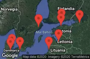 STOCKHOLM, SWEDEN, HELSINKI, FINLAND, ST. PETERSBURG, RUSSIA, TALLINN, ESTONIA, RIGA, LATVIA, KLAIPEDA, LITHUANIA, CRUISING, FREDERICIA - DENMARK, ARHUS, DENMARK, COPENHAGEN, DENMARK