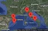 BARCELONA, SPAIN, PALMA DE MALLORCA, SPAIN, CRUISING, Florence, Pisa, La Spezia, Italy, Civitavecchia, Italy, Naples, Capri, Italy