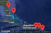 PORT CANAVERAL, FLORIDA, CRUISING, TORTOLA, B.V.I., BASSETERRE, ST. KITTS, SAN JUAN, PUERTO RICO, PERFECT DAY COCOCAY -  BAHAMAS