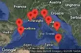 BARCELONA, SPAIN, PALMA DE MALLORCA, SPAIN, Provence, Toulon, France, Nice, Villefranche, France, Florence, Pisa, Livorno, Italy, CRUISING, CATANIA, SICILY, ITALY, Amalfi Coast, Salerno, Italy, Civitavecchia, Italy