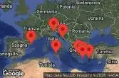 BARCELONA, SPAIN, CRUISING, Sicily, Palermo, Italy, SANTORINI, GREECE, Athens, Piraeus, Greece, RHODES, GREECE, MYKONOS, GREECE, SPLIT, CROATIA, Venice, Ravenna, Italy