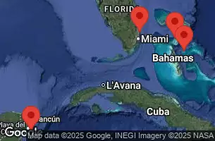 RCC OASIS OF THE SEAS - itinerár  6 nocí odchod z FORT LAUDERDALE, FLORIDA dňa 21/12/2025 - FORT LAUDERDALE, FLORIDA, CRUISING, COZUMEL, MEXICO, Perfect Day at CocoCay, Bahamas, NASSAU, BAHAMAS