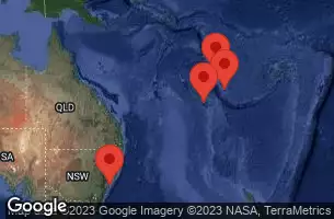 SYDNEY, AUSTRALIA, CRUISING, NOUMEA, NEW CALEDONIA, VILA, VANUATU, MYSTERY ISLAND - VANUATU