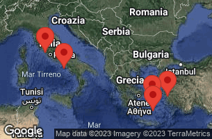 Civitavecchia, Italy, CRUISING, SANTORINI, GREECE, EPHESUS (KUSADASI), TURKEY, MYKONOS, GREECE, NAPLES/CAPRI, ITALY