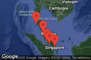 SINGAPORE, MALACCA, MALAYSIA, PORT KELANG, MALAYSIA, PENANG, MALAYSIA, PHUKET, THAILAND, CRUISING