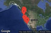 VANCOUVER, BRITISH COLUMBIA, VICTORIA, BRITISH COLUMBIA, SEATTLE, WASHINGTON, ASTORIA, OREGON, CRUISING, MONTEREY, CALIFORNIA, SANTA BARBARA, CALIFORNIA, ENSENADA, MEXICO, SAN DIEGO, CALIFORNIA