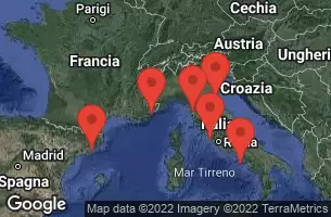 VENICE (RAVENNA) -  ITALY, CRUISING, NAPLES/CAPRI, ITALY, Civitavecchia, Italy, FLORENCE/PISA(LIVORNO),ITALY, CANNES, FRANCE, BARCELONA, SPAIN