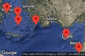HAIFA, ISRAEL, LIMASSOL, CYPRUS, RHODES, GREECE, ATHENS (PIRAEUS), GREECE, MYKONOS, GREECE, SANTORINI, GREECE, CRUISING