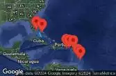 FORT LAUDERDALE, FLORIDA, NASSAU, BAHAMAS, CRUISING, CHARLOTTE AMALIE, ST. THOMAS, PHILIPSBURG, ST. MAARTEN, CASTRIES, ST. LUCIA, BRIDGETOWN, BARBADOS, SAN JUAN, PUERTO RICO