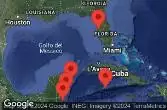 TAMPA, FLORIDA, CRUISING, GEORGE TOWN, GRAND CAYMAN, BELIZE CITY, BELIZE, COSTA MAYA, MEXICO, COZUMEL, MEXICO
