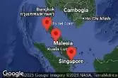 SINGAPORE, PENANG, MALAYSIA, PHUKET, THAILAND, CRUISING