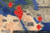 DUBAI, UNITED ARAB EMERATES, CRUISING, SALALAH, OMAN, AQABA, JORDAN, SAFAGA, EGYPT, SUEZ CANAL (PASSAGE), ALEXANDRIA, EGYPT, ASHDOD, ISRAEL, LIMASSOL, CYPRUS, ATHENS (PIRAEUS), GREECE