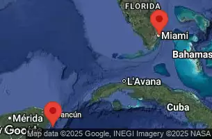 RCC SYMPHONY OF THE SEAS - itinerár  4 nocí odchod z MIAMI, FLORIDA dňa 26/04/2026 - MIAMI, FLORIDA, CRUISING, COZUMEL, MEXICO