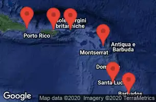 SAN JUAN, PUERTO RICO, TORTOLA, B.V.I., ST. JOHNS, ANTIGUA, BRIDGETOWN, BARBADOS, CASTRIES, ST. LUCIA, CRUISING, Punta Cana, Dominican Rep