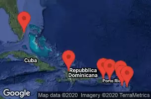 FORT LAUDERDALE, FLORIDA, CRUISING, LABADEE, HAITI, SAN JUAN, PUERTO RICO, CHARLOTTE AMALIE, ST. THOMAS, BASSETERRE, ST. KITTS, ST. JOHNS, ANTIGUA, PHILIPSBURG, ST. MAARTEN