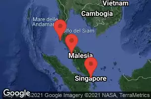 SINGAPORE, PENANG, MALAYSIA, PHUKET, THAILAND, CRUISING