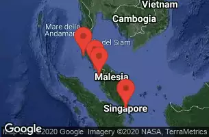 SINGAPORE, PENANG, MALAYSIA, LANGKAWI, MALAYSIA, PHUKET, THAILAND, CRUISING