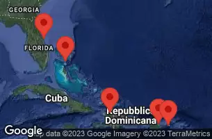 PORT CANAVERAL, FLORIDA, CRUISING, LABADEE, HAITI, SAN JUAN, PUERTO RICO, CHARLOTTE AMALIE, ST. THOMAS, PERFECT DAY COCOCAY -  BAHAMAS