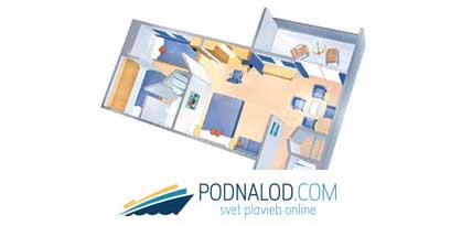 mapp Rodinné Royal suity