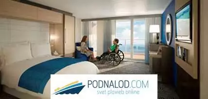 Spa Junior s balkónom s prístupom pre osoby so zdravotným postihnutím