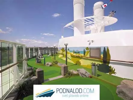 RCCL Radiance of the seas - minigolf